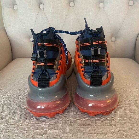 Nike Air Max 270 ISPA Blue Void/Terra Orange BQ1918 400 Men’s Size 9.5 - Picture 4 of 9